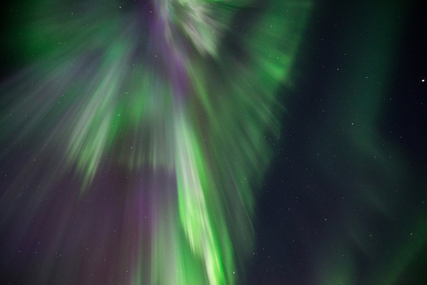 Best time to see northern lights.